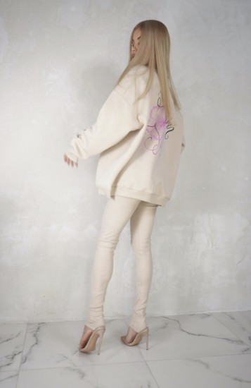 Ręcznie malowana bluza  Bluza Studio Atelier — Bloom Edition