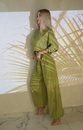 Sahara Signature – Olive Muse Set z Wiskozy 