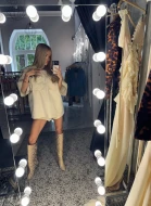 Komplet z szortami w stylu militarnym w kolorze beżowym BEIGE CODE