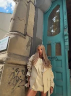 Komplet z szortami w stylu militarnym w kolorze beżowym BEIGE CODE