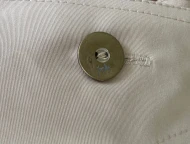 Spodnie w kolorze beżowym z prostą nogawką w stylu SAFARI NUDE