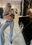 Klasyczne jasno niebieskie jeansy z prostą nogawką CLASSIC BLUE JEANS