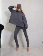 Sportowa bluza z kapturem GRAFIT MOVE