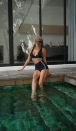 Super elastyczne , modelujące szorty PUSH UP SPORT BLACK