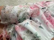 SOFT ANGEL CAPSULE - Romantyczna Sukienka Boho w Autorski Kwiatowy Print