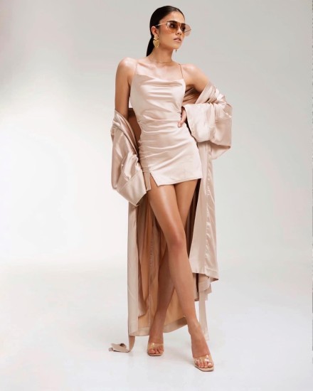 Sukienka satynowa Polo 