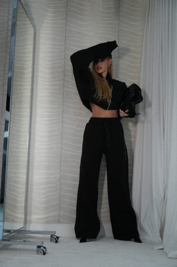 Zestaw dresowy w kolorze czarnym Hanna